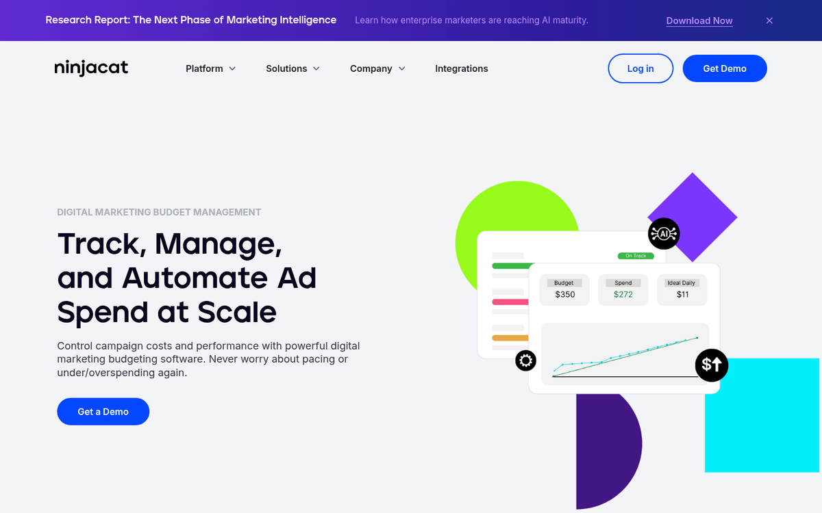Shape.io budget tracking features