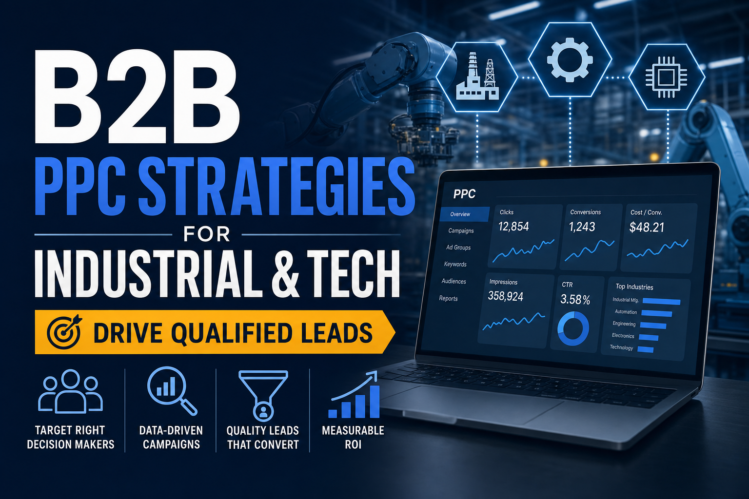 B2B PPC Strategies for Industrial & Tech: Drive Qualified Leads featured image