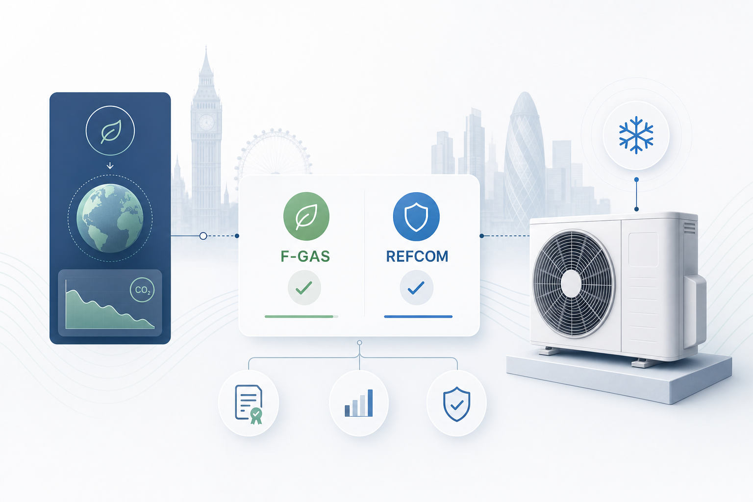 Why F-Gas and REFCOM Certification Matter for London Air Conditioning Installations featured image
